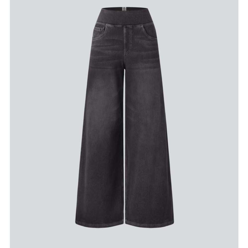 HALARA Flex High Waisted Baggy Wide-Leg Jeans XL Tall NWT
